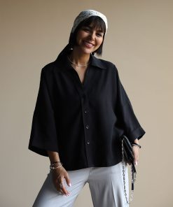 شومیز C.72067 8M Sormeh_black