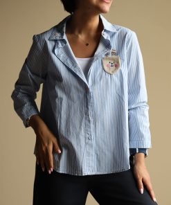 شومیز راه راه C.71801 TEH