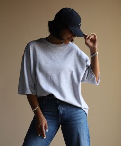 تیشرت طوسی C.72046 AB_Dors