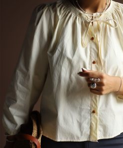 شومیز یقه بندی C.71791 TEH - تصویر 4