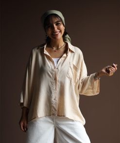شومیز لینن C.6879 NGH