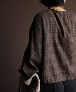 شومیز چهارخونه 8M Browny - تصویر 6