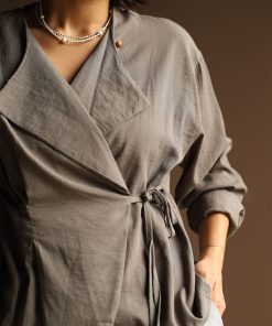 شومیز یه ور بندی C.71797 TEH - تصویر 11