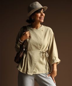 شومیز یه ور بندی C.71797 TEH - تصویر 7