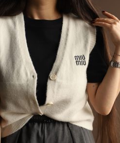 وست ساده C.72129 TEH miu miu - تصویر 9