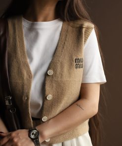 وست ساده C.72129 TEH miu miu - تصویر 5