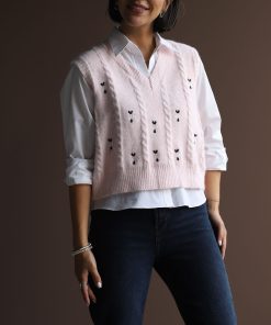 وست گل دوزی Zara_Rosh C.72237 - تصویر 9