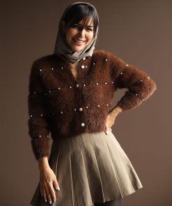 کاردیگان موهر مرواریدی C.72208 TEH - تصویر 3